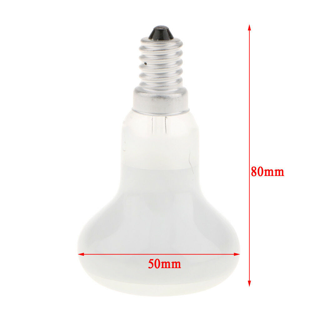 R50 E14  Lamp Reflector Light Bulb Spotlight Replacement Lamp Bulb 60W
