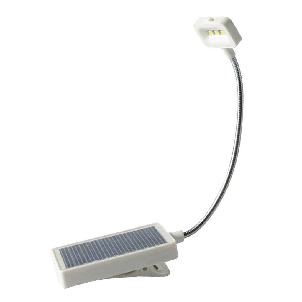 Solar Bedside Table Lamp Portable Eye-caring Studying Light For Bedroom