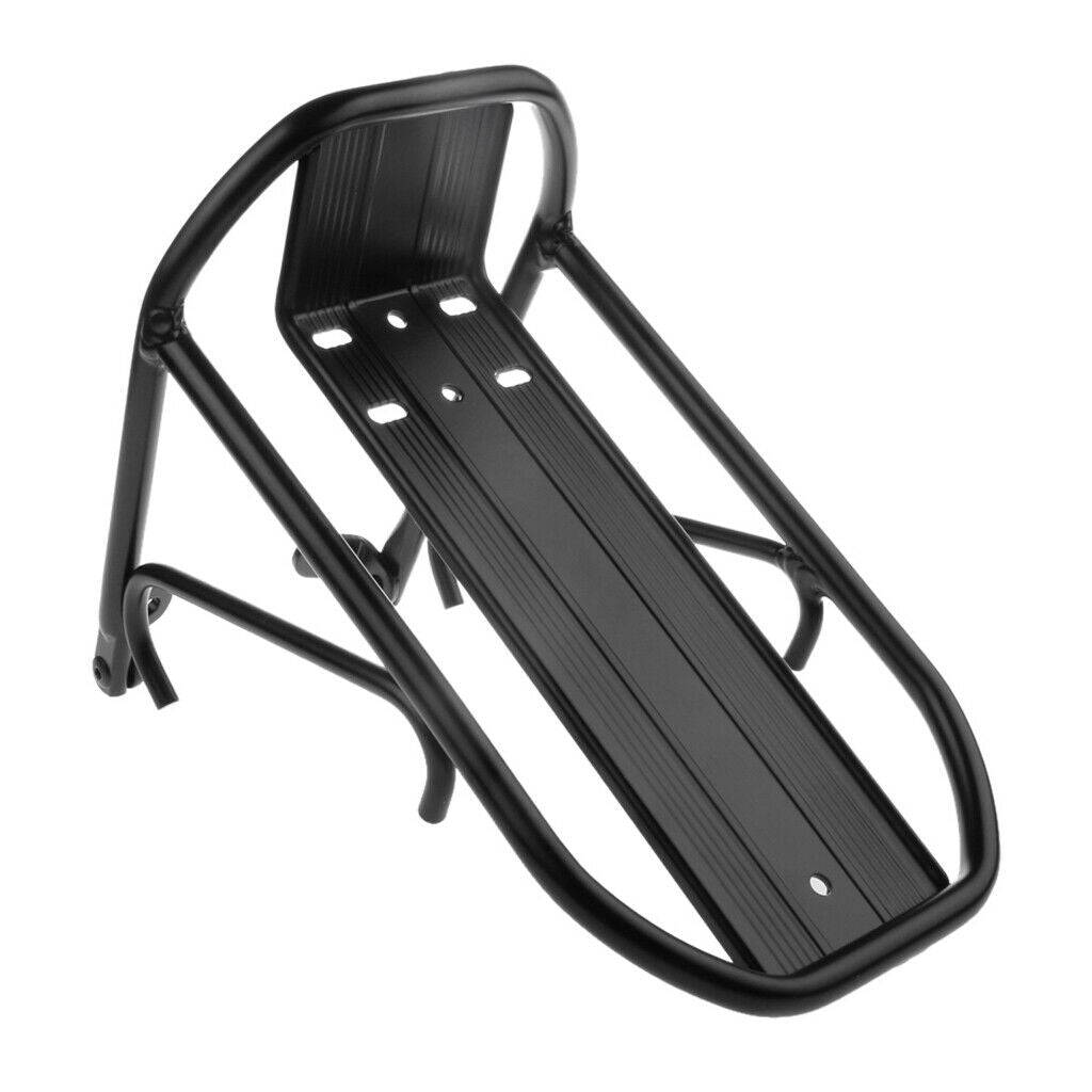 Mini Front/Rear Alloy Pannier Rack Bike Carrier Rack Bicycle Brake Fit