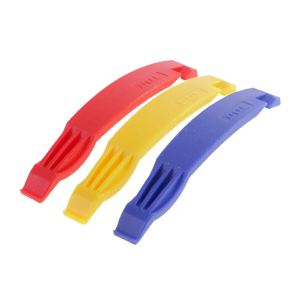 3 Pcs Durable Plastic Tyre Tire Levers Set and Inner Tube Replacement Set for