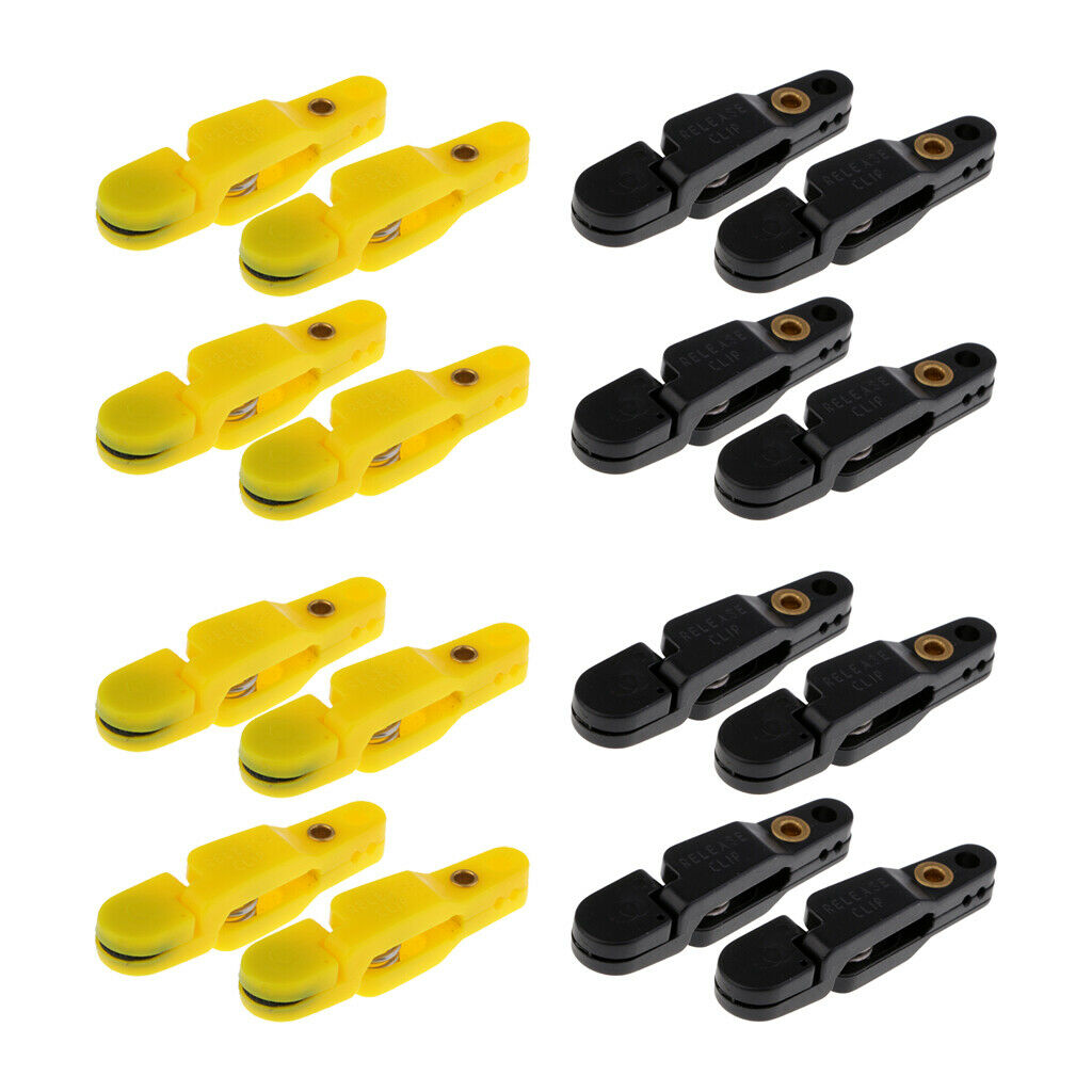 16x Spring Snap Quick Release Clips for Offshore Fishing Kite Accessory