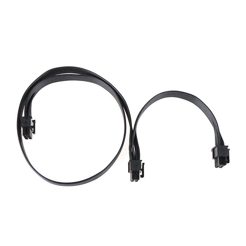1PC PCI Express 8pin To Dual 6+2Pin Power Supply Cable PCIE 8 Pin 1 To 2 .l8