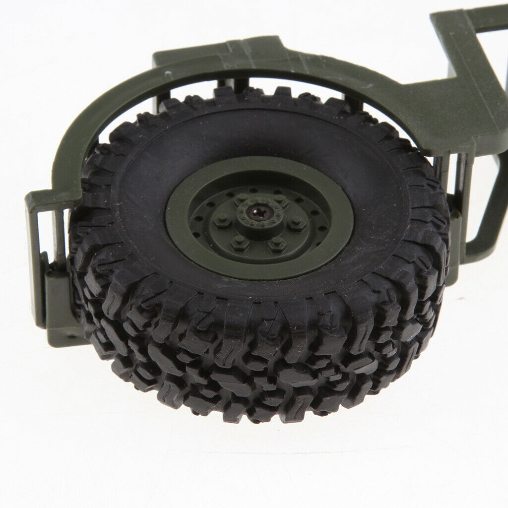 rc replacement tire w / tank for wpl 1/16 b36 b36 b36k b36kit military truck