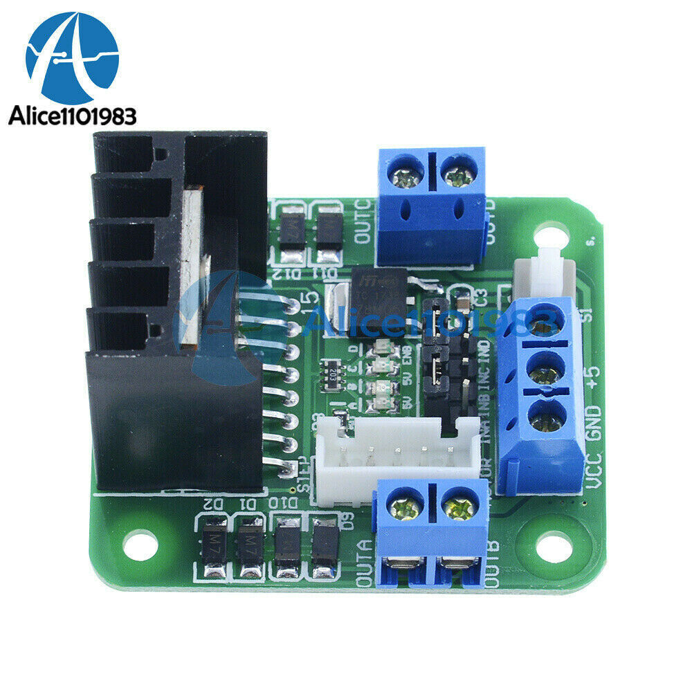 2PCS L298N Dual H-Bridge DC Stepper Motor Drive Controller Board for Arduino DIY