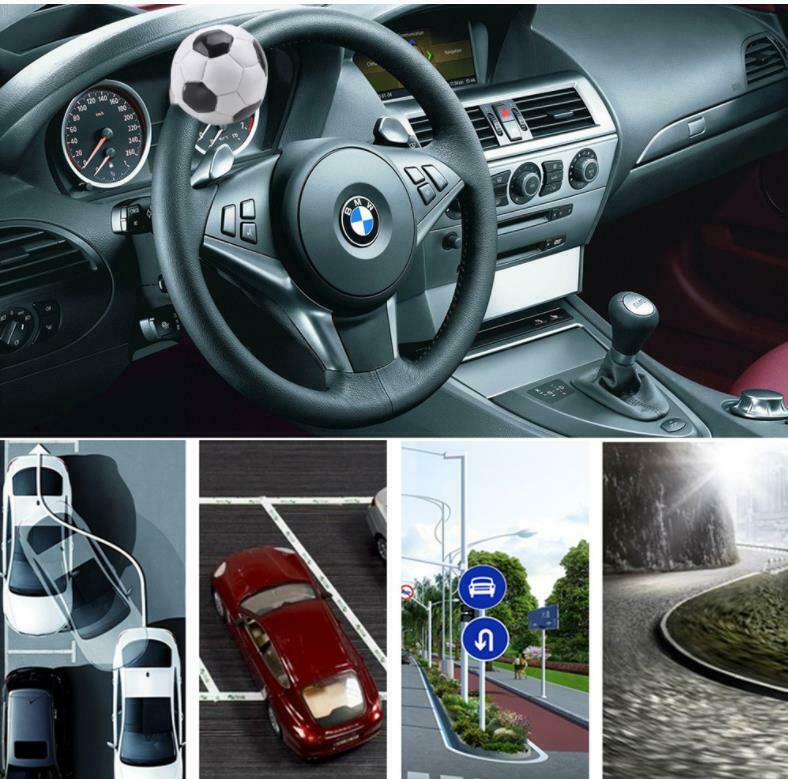 Universal Car Steering Wheel Handle Aid Auto Truck Booster Ball Spinner Knob New