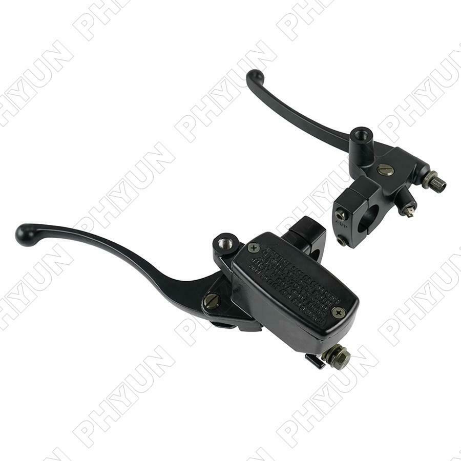 25mm Motorcycle Hydraulic Brake Clutch Master Cylinder Hydraulic Pump Lever 2Pcs
