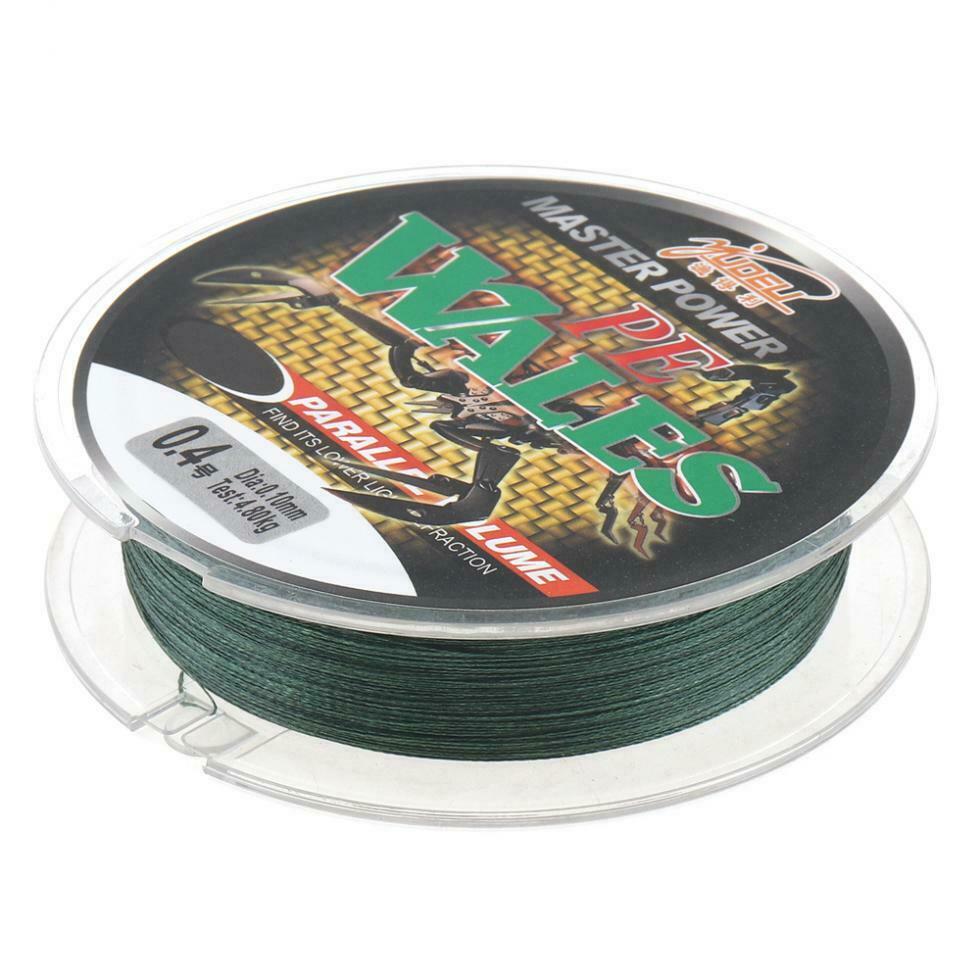 100M Green PE Braided Fishing Line 4 Strands Line 4.0 0.32mm/50LB/22.6KG