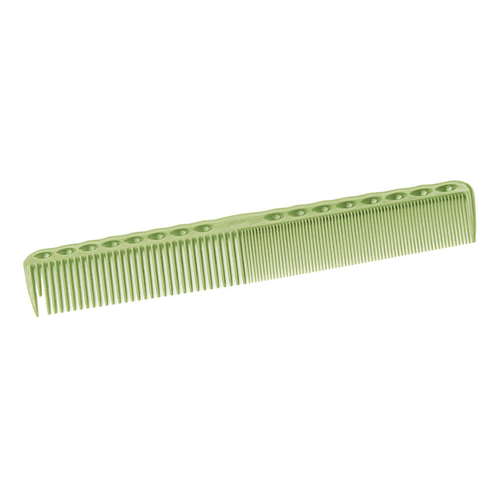 Hairdressing Comb Anti-static Hair Cutting Styling Bag Combs - Green