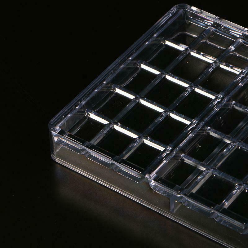 Chocolate Mold Candy Sugar Craft Handmade Tool Clear Hard Plastic PC Mould For