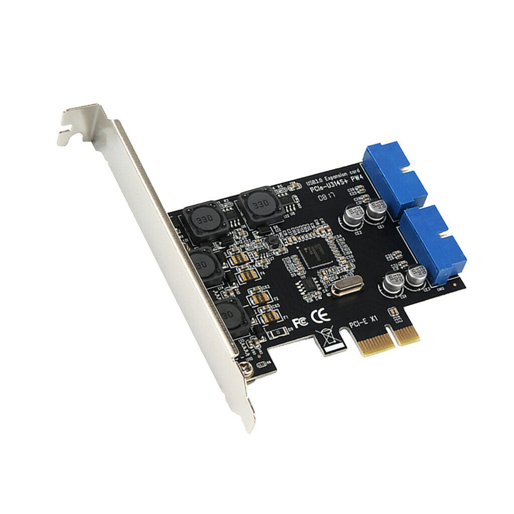 Card to 2Port Internal 19-Pin USB3.0 Controller Hub Adapter Board