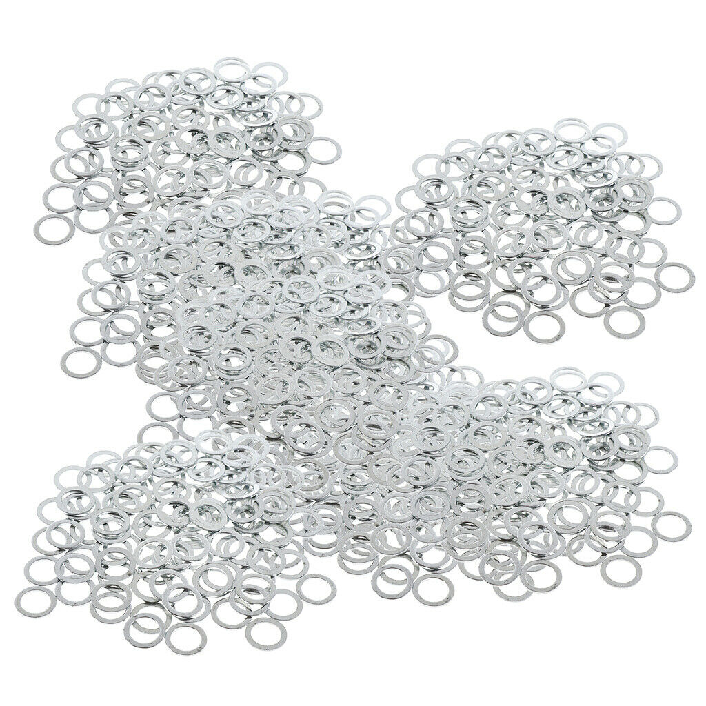 1000 Pack Longboard Hardware Speed Rings, Replacement Speed Washers for Skates,
