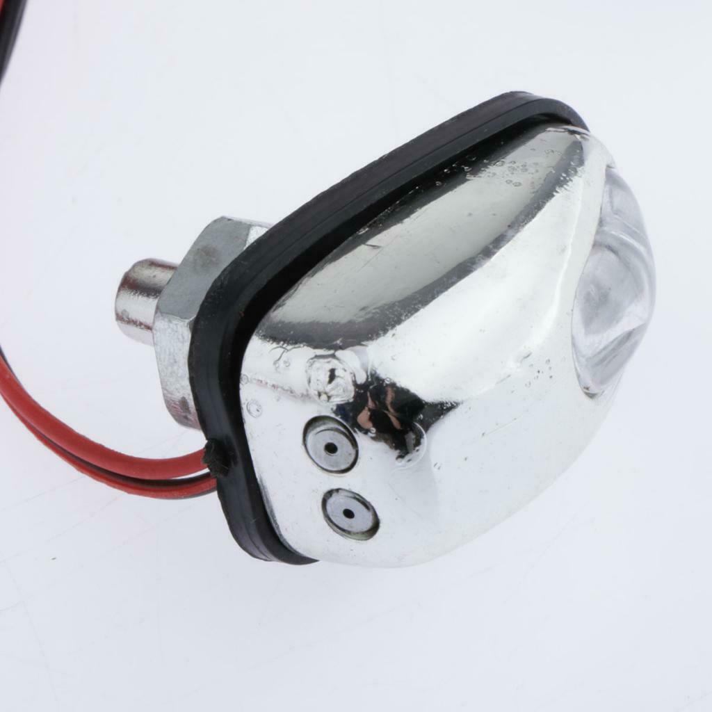 1 Pair 7 Color LED Car Light Lamp Windshield Spray Nozzle Wiper Washer Universal