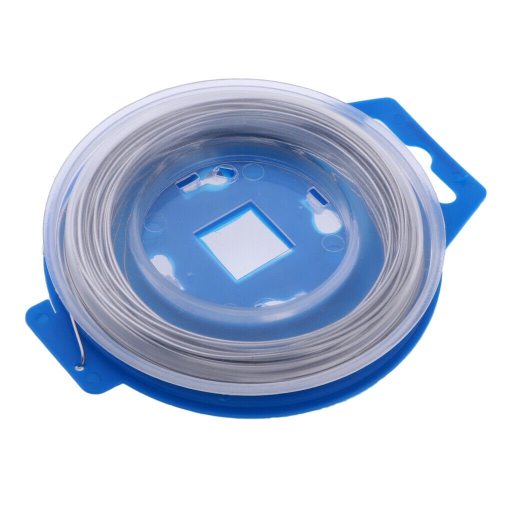 Rustproof Stainless Steel Wire Cable Safety Locking Tie Roll Spool 0.8mm x 25'
