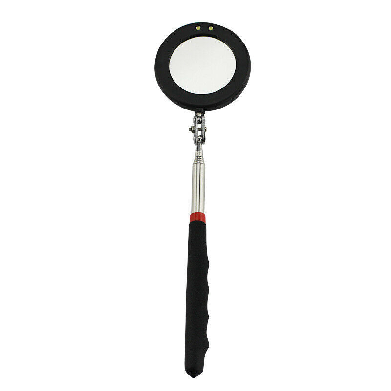 360Â° Rotate Car LED light Welding Repair Reflector Telescopic Inspection Mirror