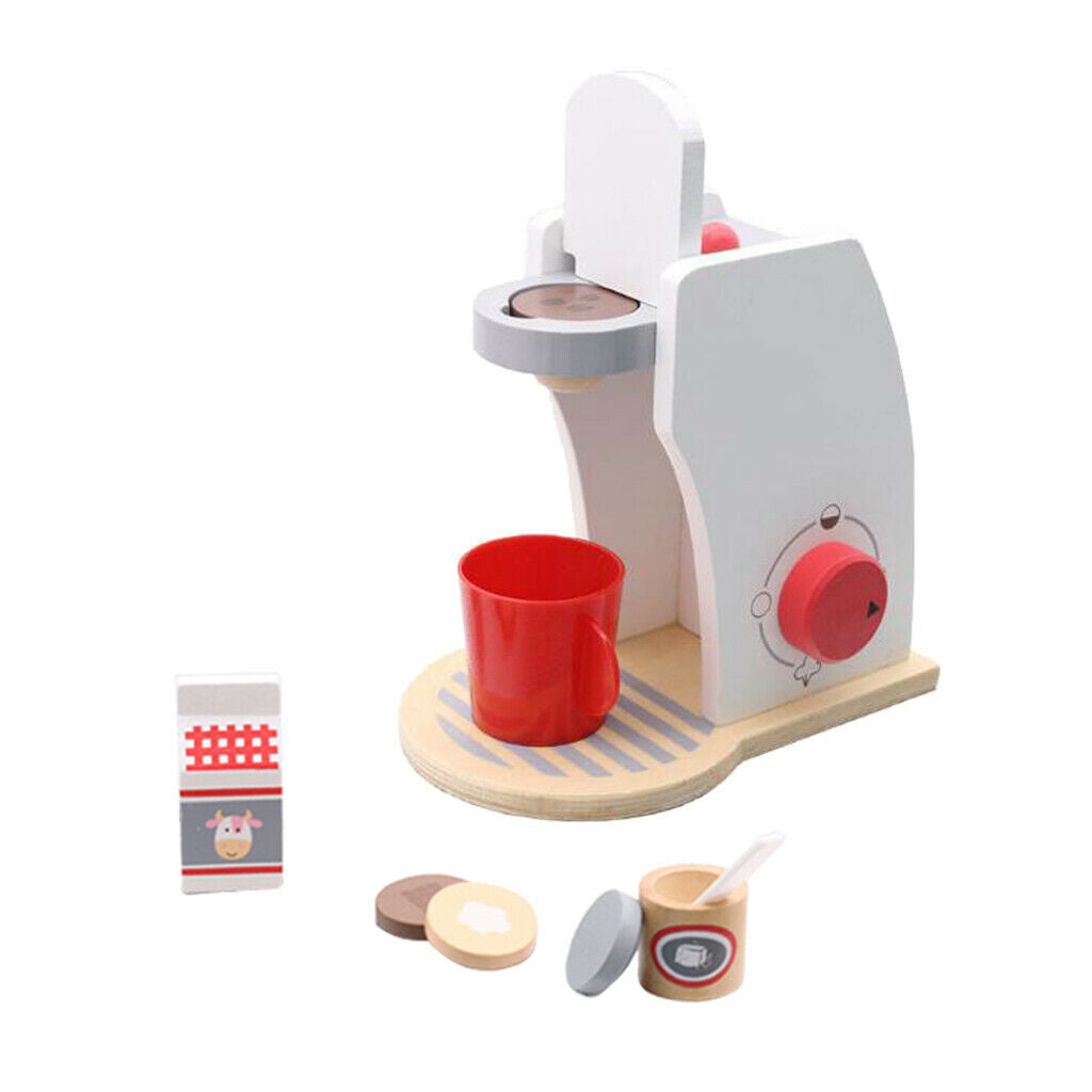 Simulation Coffee Blender Machine - Pretend Play Role Play Toys for Kids Ages 3+