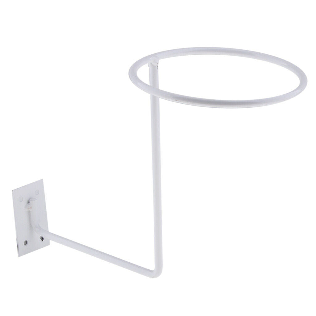 3x Metal Helmet Holder Stand Top Sun Hat Wig Cap Display Organizer Rack Hook