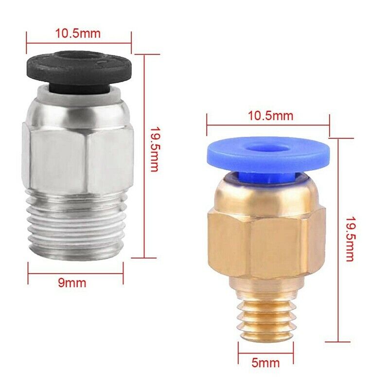 1 Meter Blue Ptfe Tube Pc4-M6 Fitting Pc4-M10 Pneumatic Ptfe Tube Push ConnectJ8