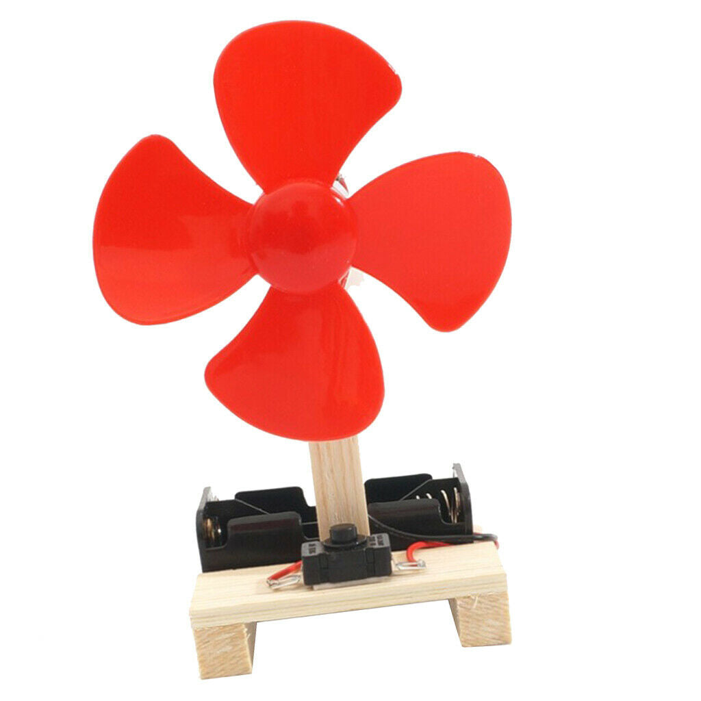 DC Motor Kit Kids DIY Mini Electric Motor Shaft Blades Propeller, Science