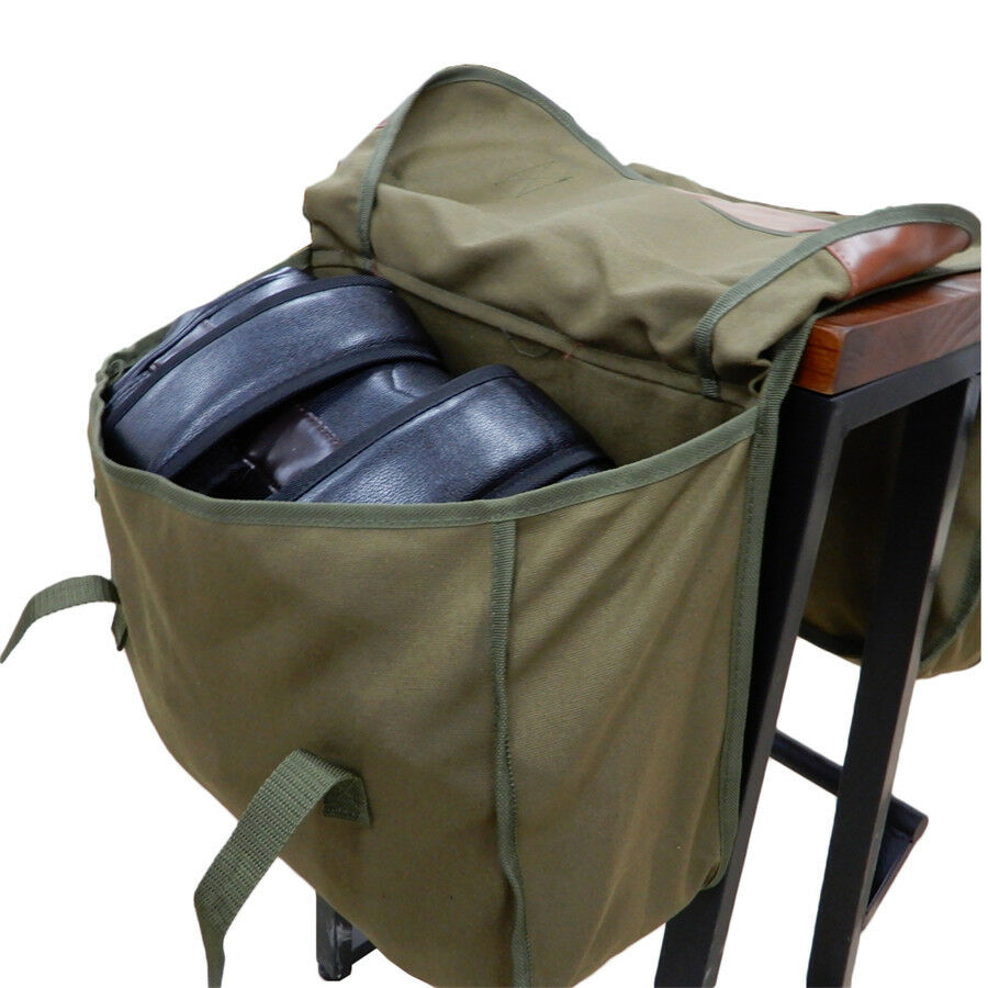 Universal Durable Old school Big Motorcycle Saddle Bag Easily Shaped Plasticity