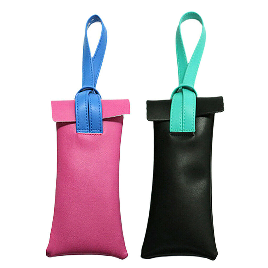 2 Pcs Portable Soft Eyeglasses Case Storage Pouch Spectacles Eyewear Holder