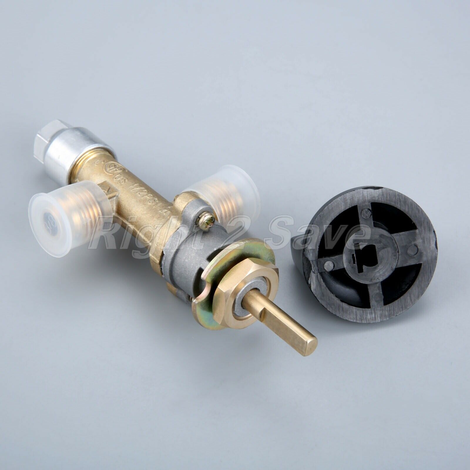 1Pc Gas Control Valve with Thermocouple and Knob Switch M8 Propane LPG Fireplace
