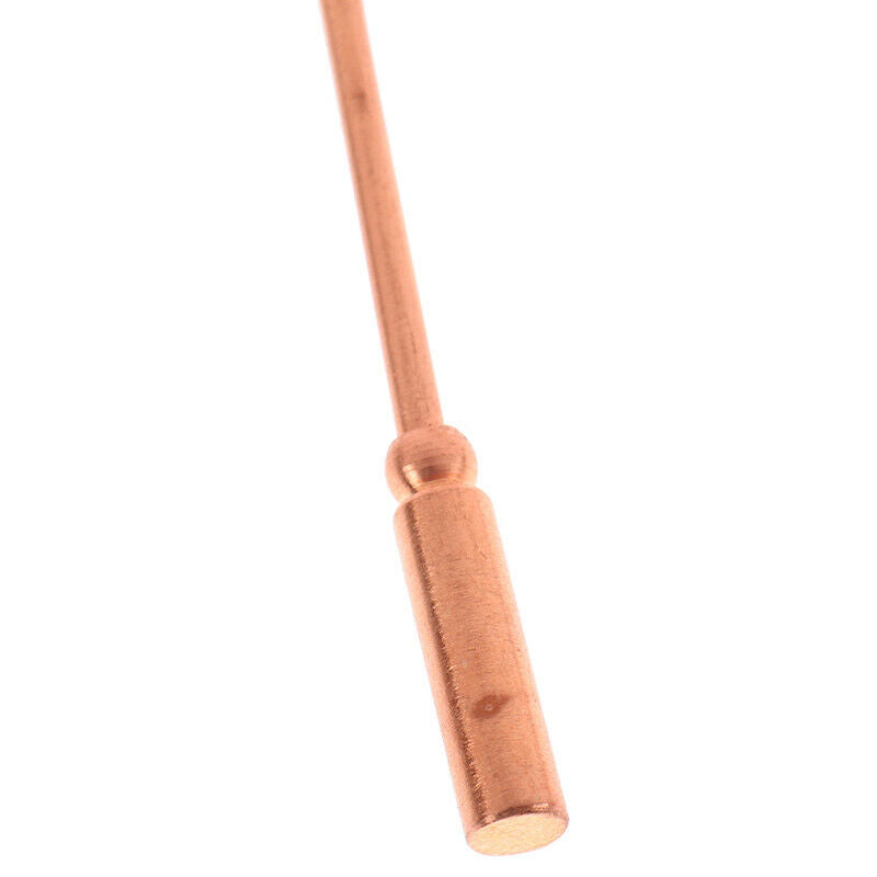 Pure Copper Tongue Scraper Oral Cleaner Brush Fresh Cleaning Hygiene Care.l8