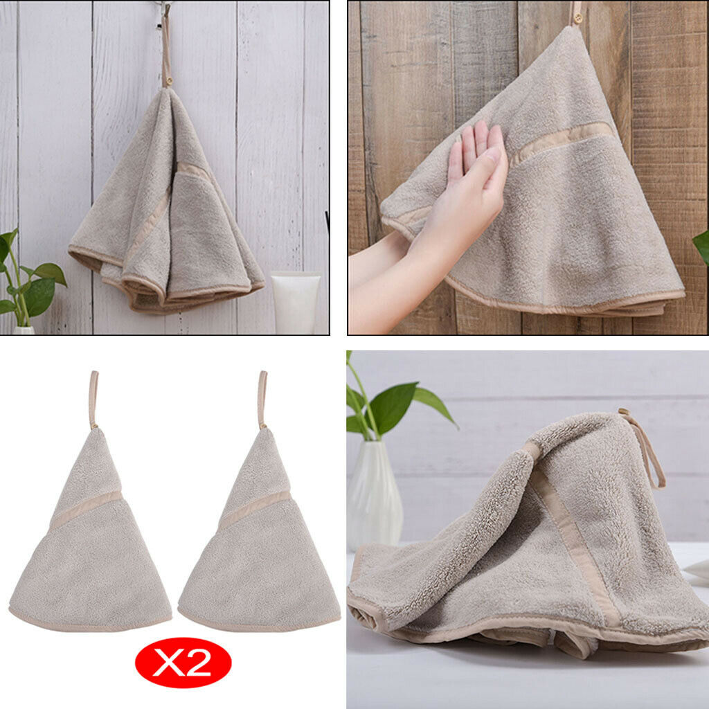2x Luxury Cotton Bath Towel Fast Dry Skin-friendly Hanky Water Absorbing