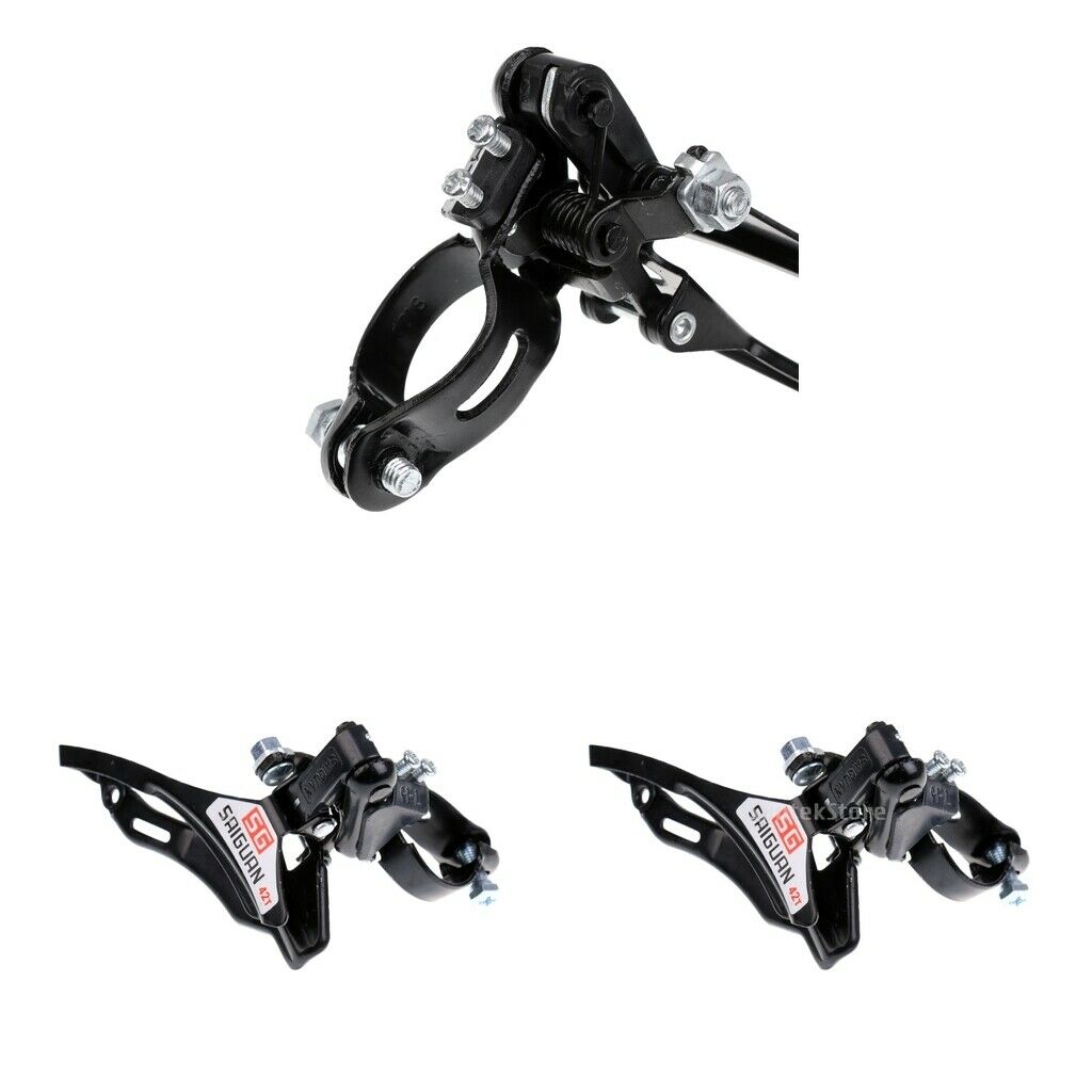 2pcs Metal Mountain Bike 31.8mm Front Gear Derailleur Pull Replacement