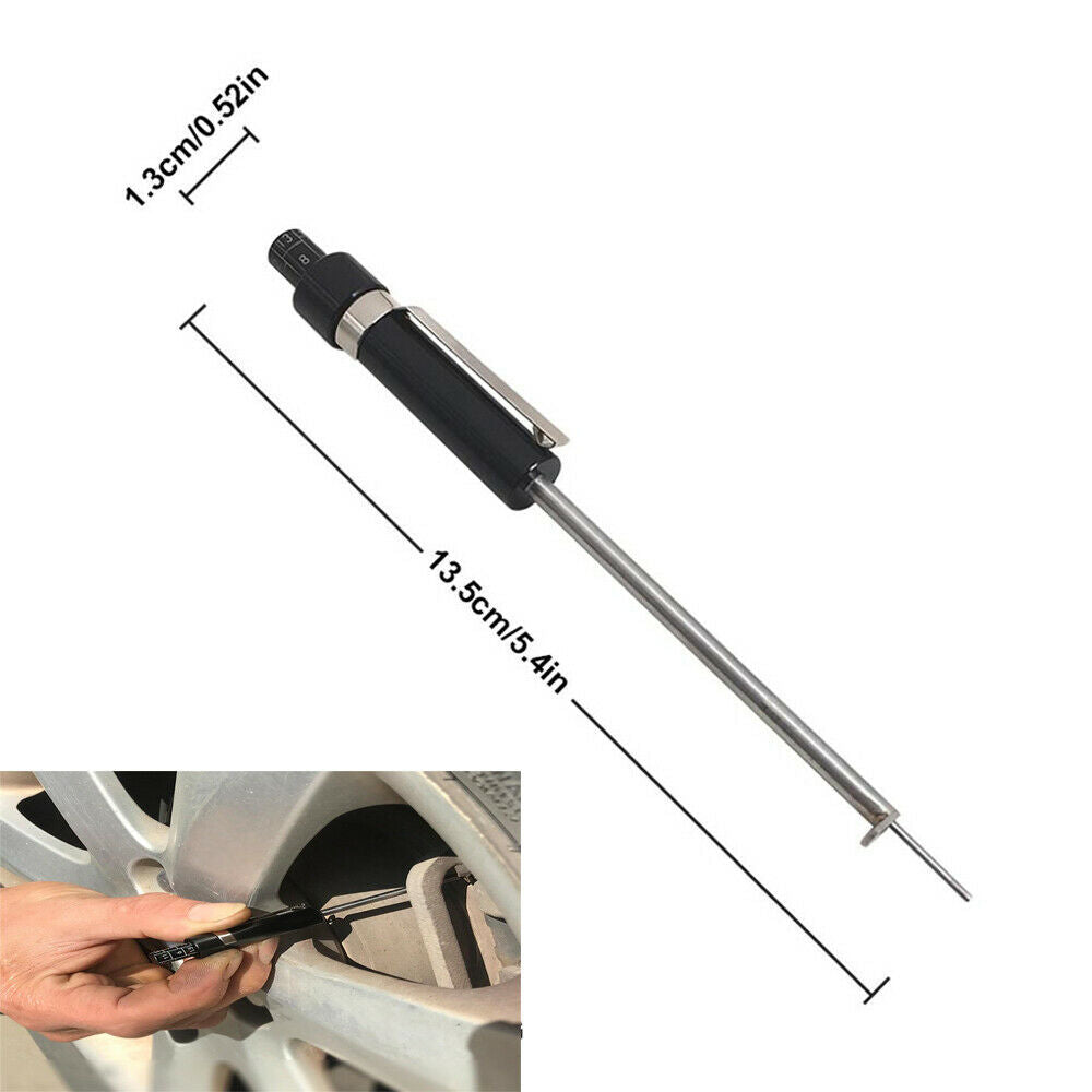 Car Truck Brake Pad Thickness Gauge Brake Pad Tester Universal Measuring Tool