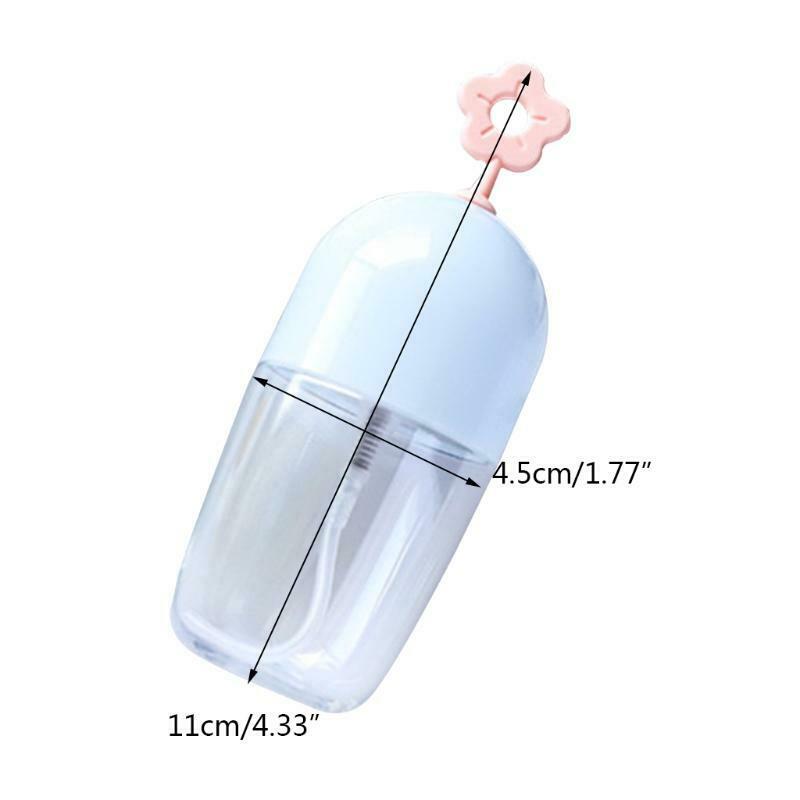 55ml Plastic Empty Spray Bottle for Make Up and Skin Care Refillable Random Colo