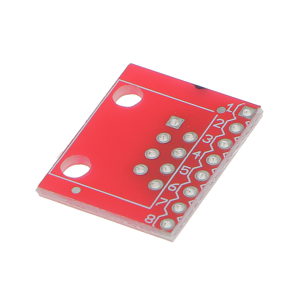 1x Red  Connector Breakout Board Kits for Ethernet
