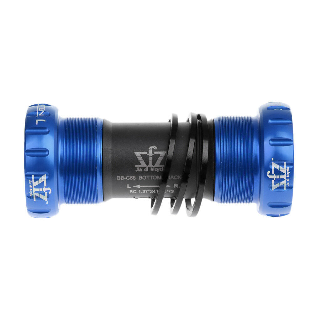 Road Bike Thread 68-73mm Bottom Bracket Cycling Bicycle Axis Crankset Blue