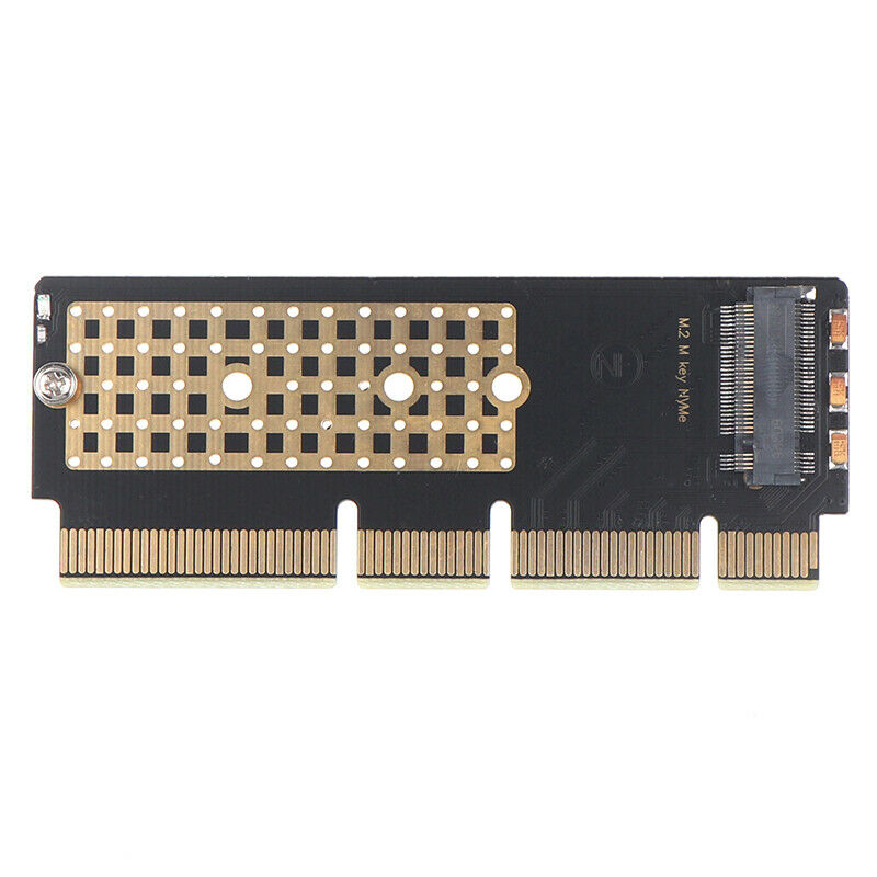 M.2 NVMe SSD to PCIe Card M2 Key M Driver Hard Drive Adapter x4x8x16 SlotY1