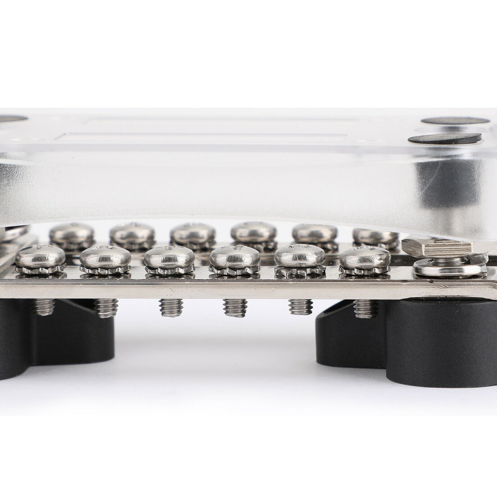 Terminal Stud Bus Bar Heavy Duty 6 Way 2 Terminal 100 Amp Buss Bar 12 V-48 V CN