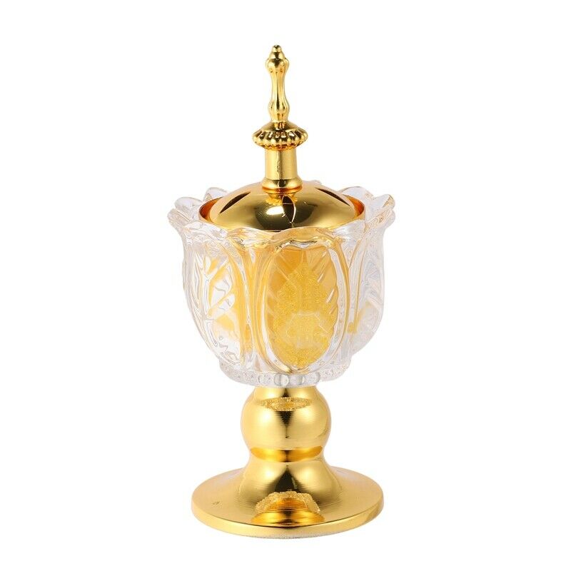 Arabian Style Imitate Crystal Incense Burner Eid Plating Incense Burner TraditH2