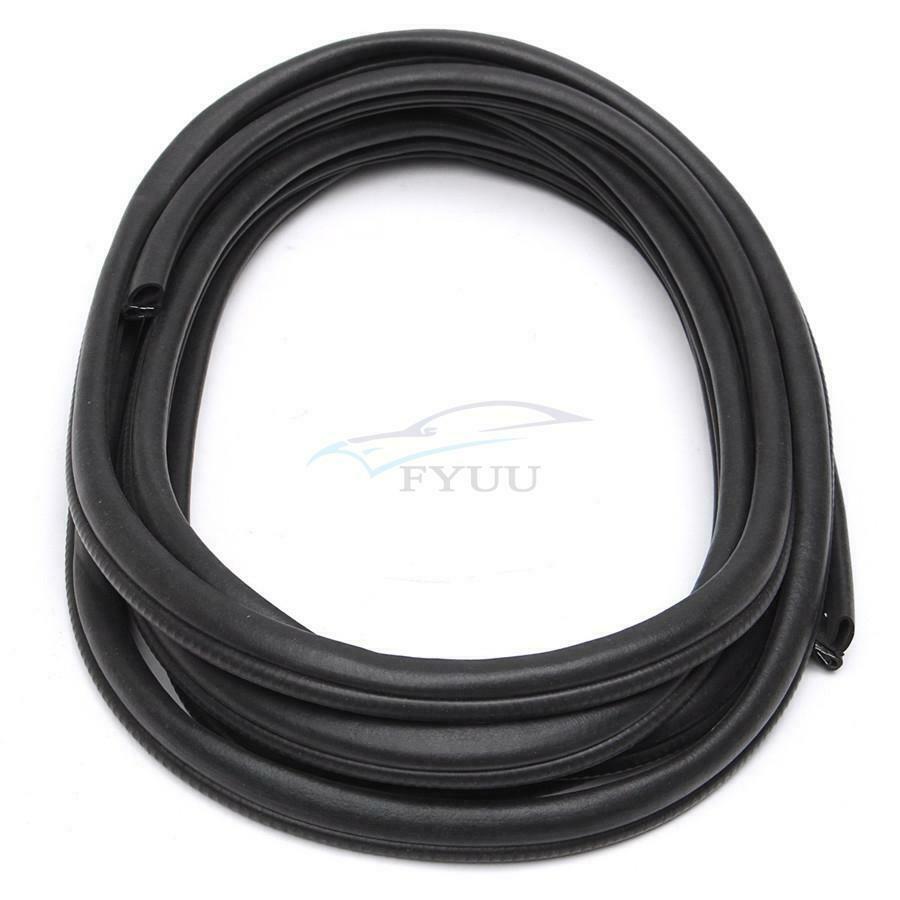 3Meters Car Door Edge Trim Protector Guard Dustproof Rubber Seal Strip Universal