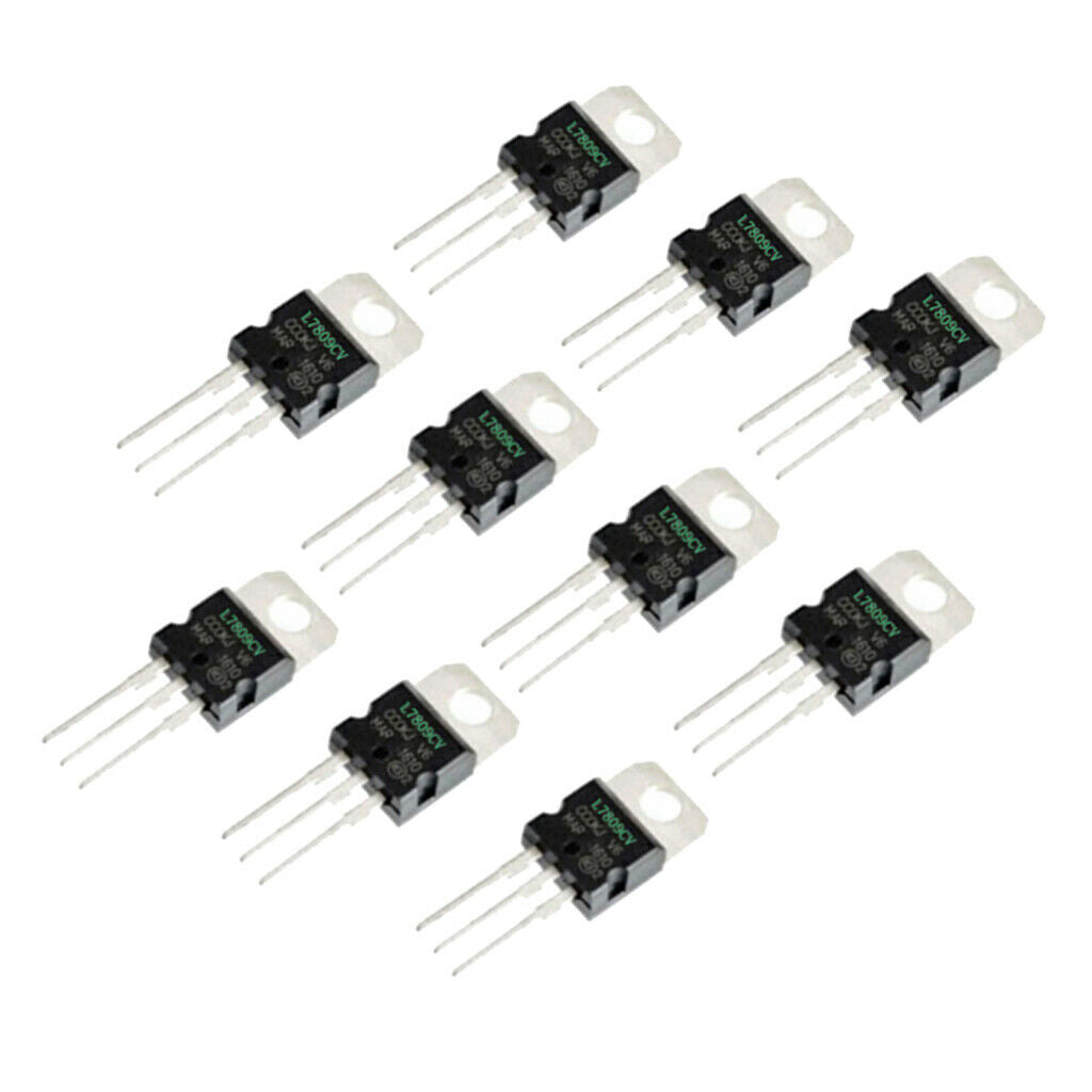 10pcs L7809 Three-terminal Stabilized IC 9V 1.5A TO-220 Voltage Regulator