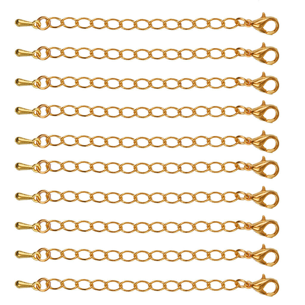 Necklace Bracelet Extender Chain Drops With Lobster Clasps DIY Findings