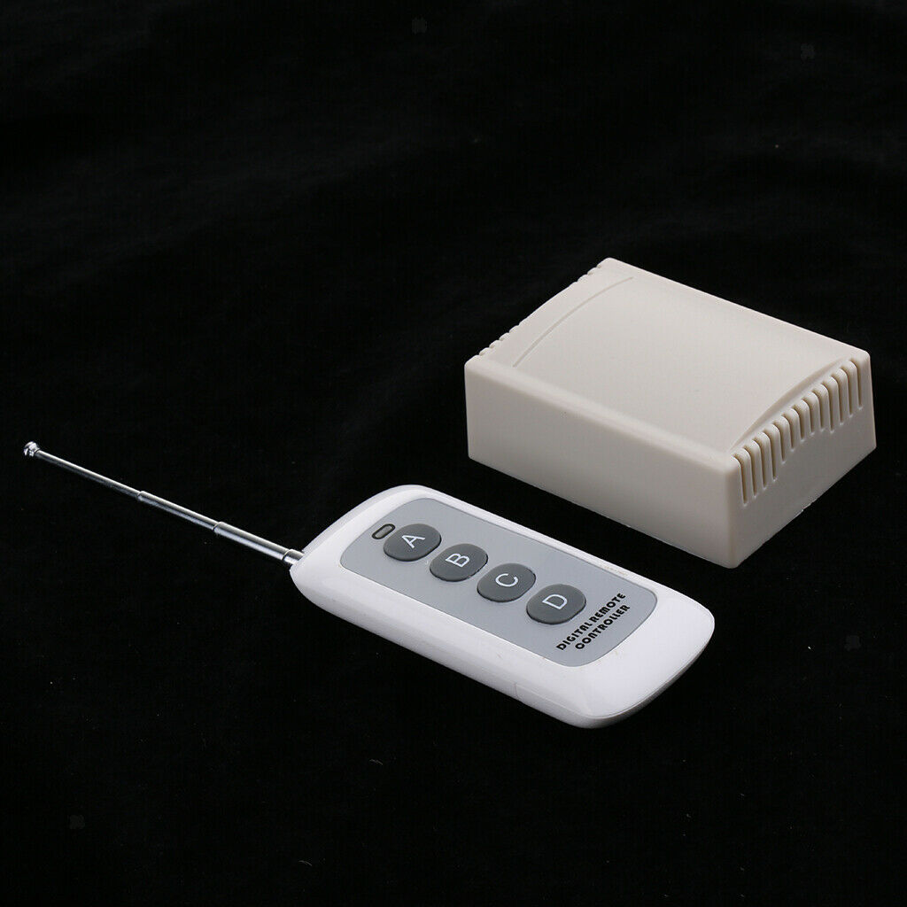 4 Channel 12v DC WIFI Wireless Remote Control Switch ON/OFF  1000M