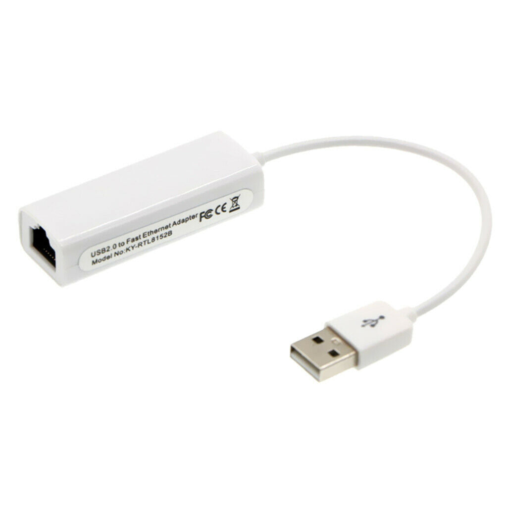 USB2.0 To Lan Adapter Cable, USB to 100/10 Mbps Fast LAN Ethernet External