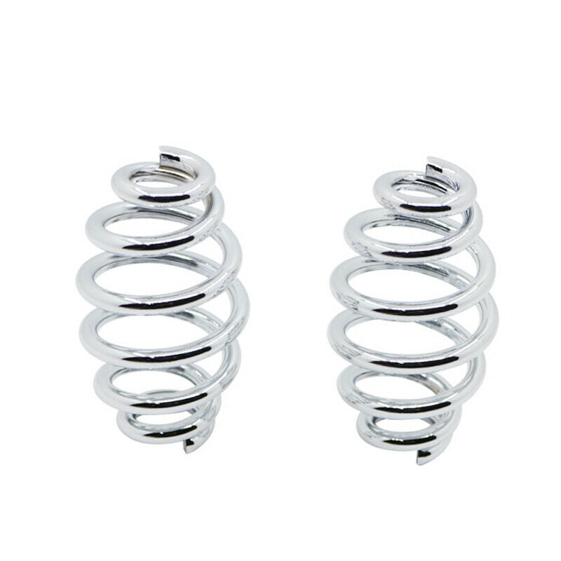 Motorcycle Stainless Steel Solo Seat 3" Barrel Springs Bracket Mounting Kit