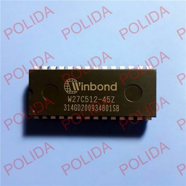 50PCS EEPROM IC WINBOND DIP-28 W27C512-45Z