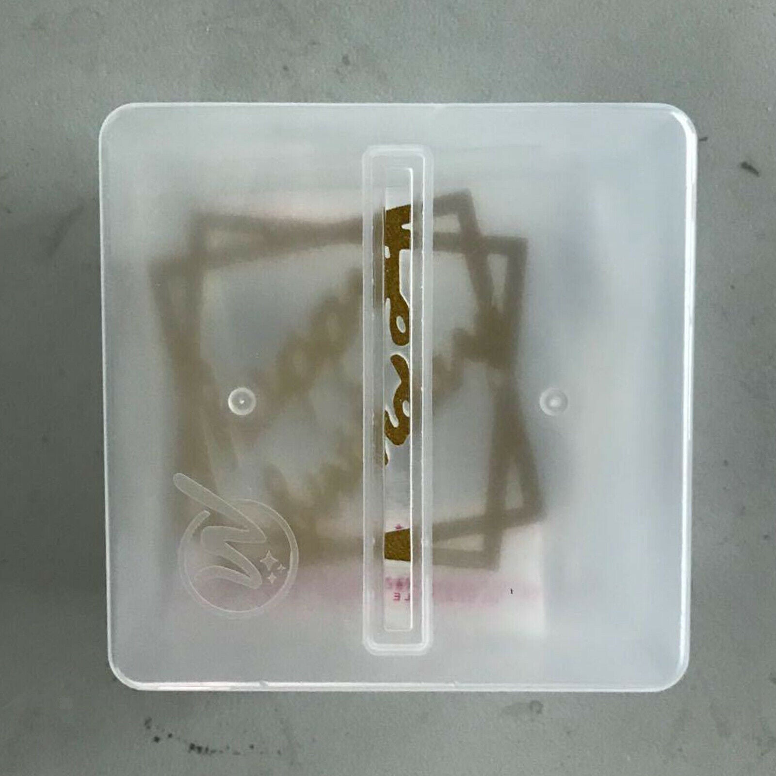 Clear Pulling Money Box 20 Transparent Bag Connected Pockets for Cake Decor