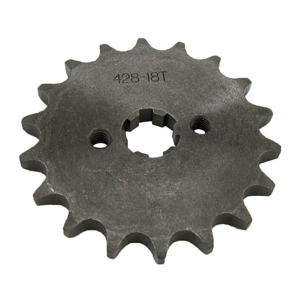 18T Teeth 17mm 428 Chain Front Sprocket Cog for Pit Quad Dirt Bike
