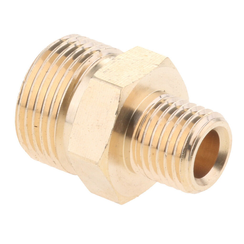 2x Female to Male Screw Threaded HOSE JOINER COUPLING ADAPTOR CONNECTOR A+B