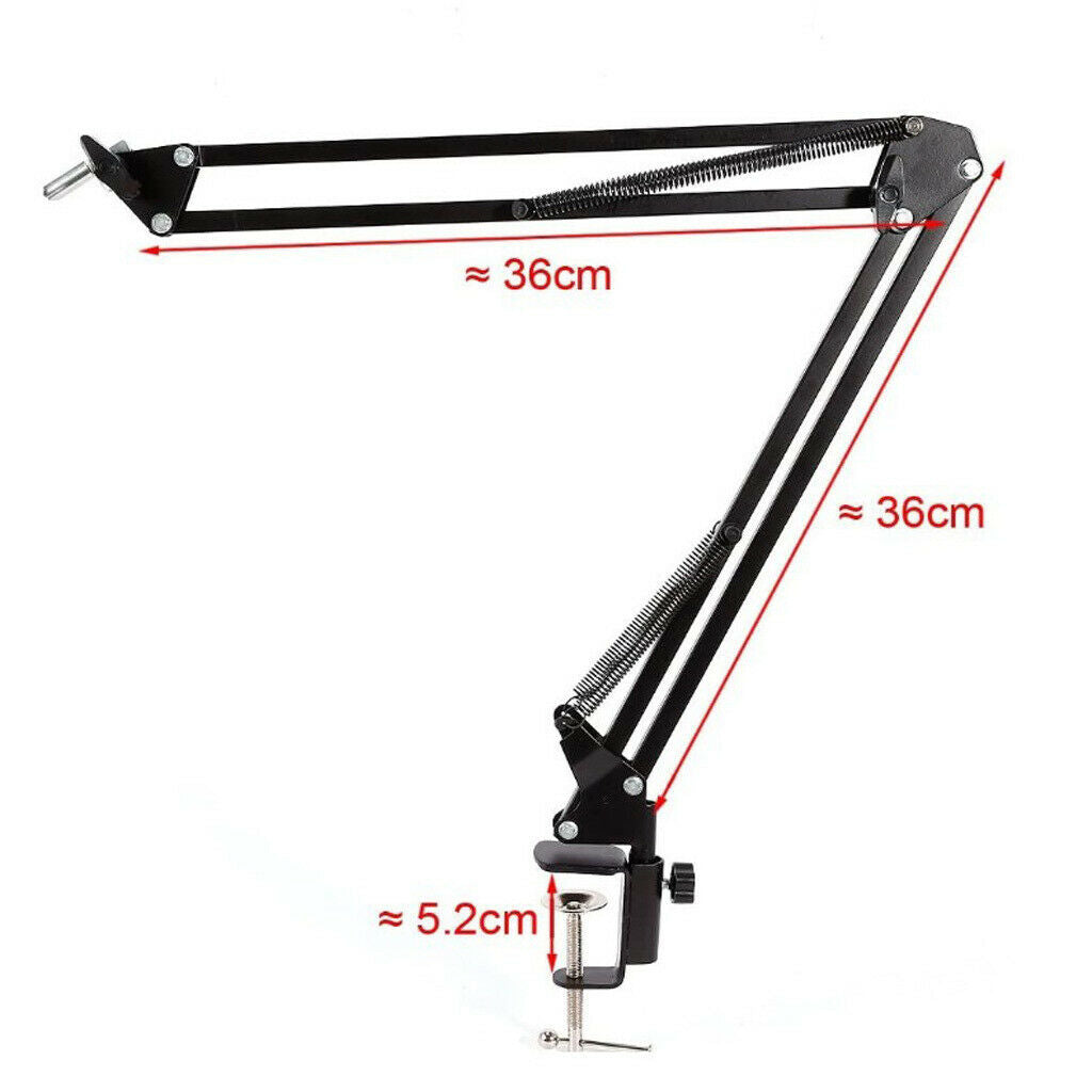 Clamp stand holder for desktop camera mounting for Logitech Webcam C922 C930e