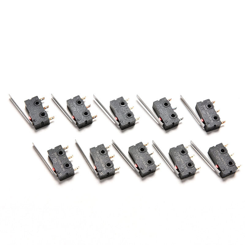 New 10PCS Tact Switch KW11-3Z 5A 250V Microswitch 3PIN Buckle Gif.l8