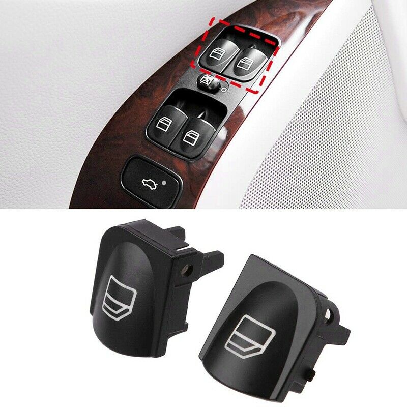 Window Switch Button Covers for Mercedes Benz W203 W208 C Clk Class Front LeftZ8