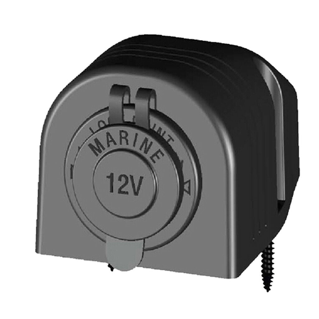 12V/24V 4.2A Universal Cigarette Lighter Socket Plug Connector,Waterproof