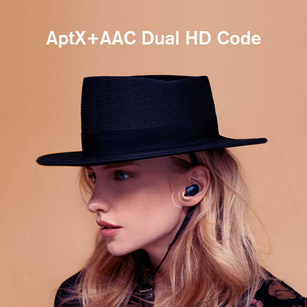GT1 Plus Bluetooth 5.0 Sports HD Stereo Touch Control Ear Buds  Black